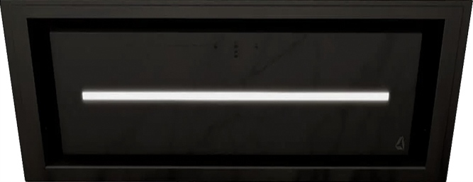 Okap Ciarko Design Uno Czarny 55 cm Podszafkowy Booster CDZ5504C