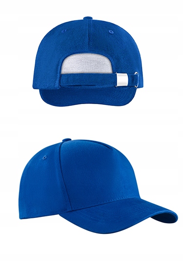 

Czapka z Daszkiem Bejzbolówka 5panel Unisix Blue