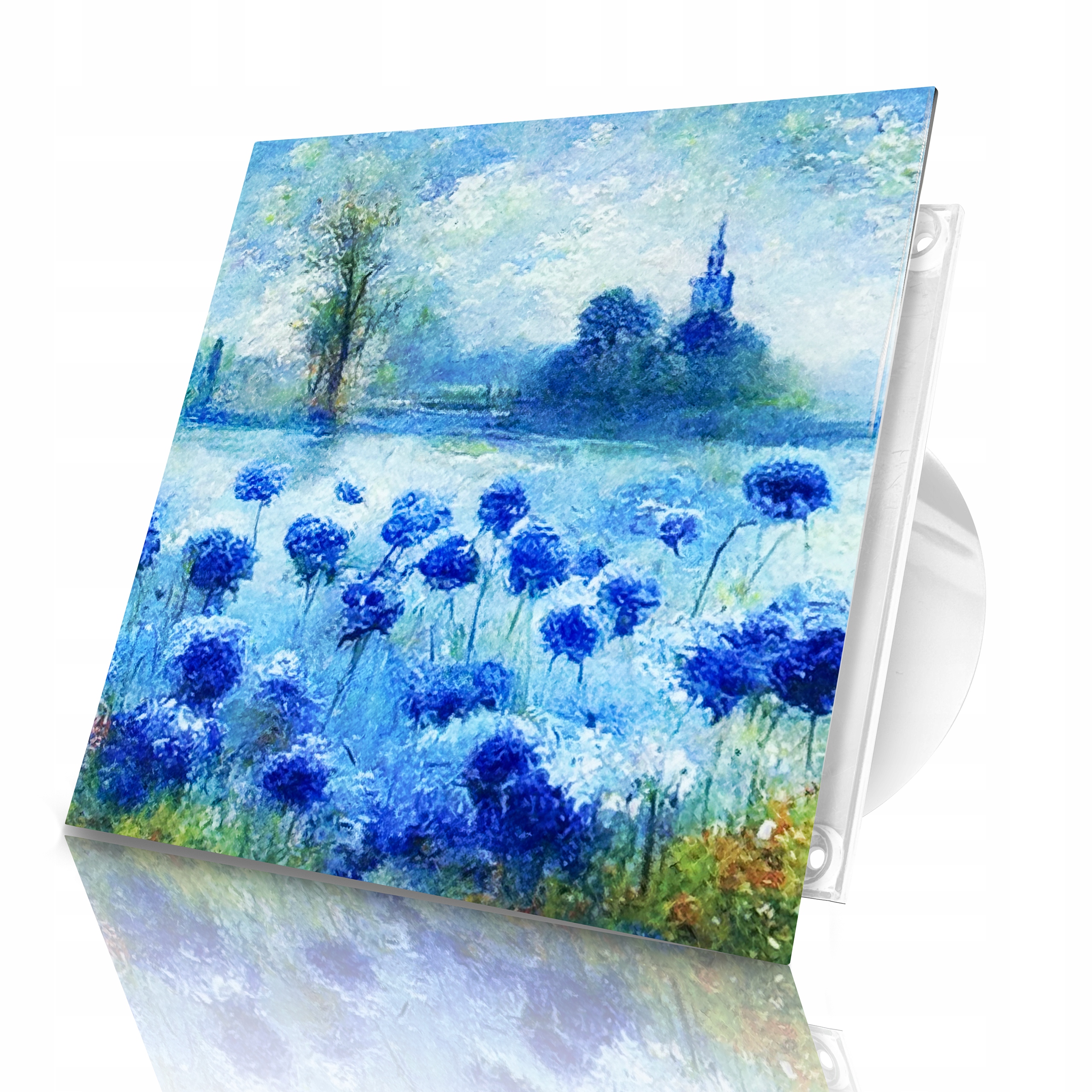 Koupelnový Ventilátor 100 MM Higrostat Timer 52 Vzorů Zpětná Klapka Bonus