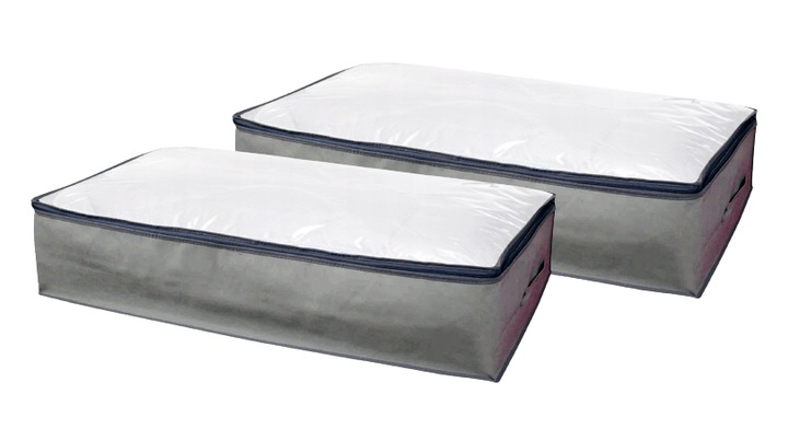 2 x Pokrowiec pod łóżko na pościel pojemnik 100cm