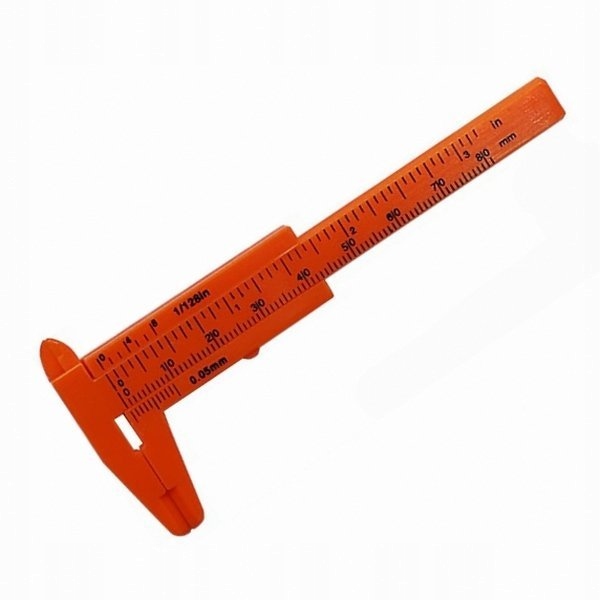 

Suwmiarka Plastikowa Mini 0-80 mm Czerwona