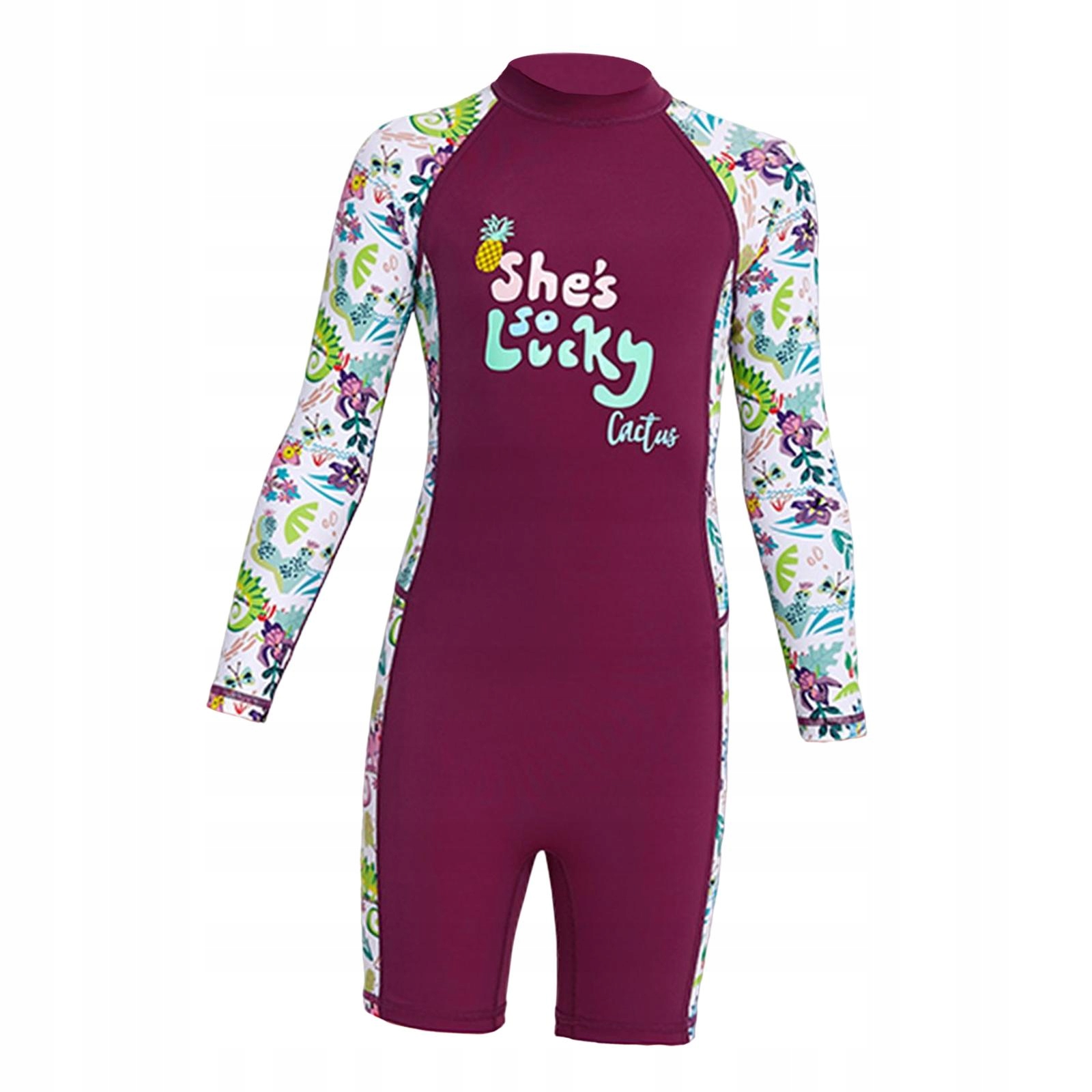 Dziecięcy kombinezon chroniący przed słońcem dziew