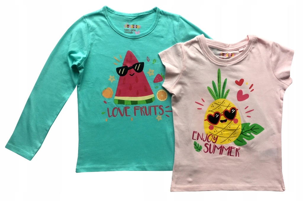 

Ananas 2pak bluzka koszulka tshirt *98-104