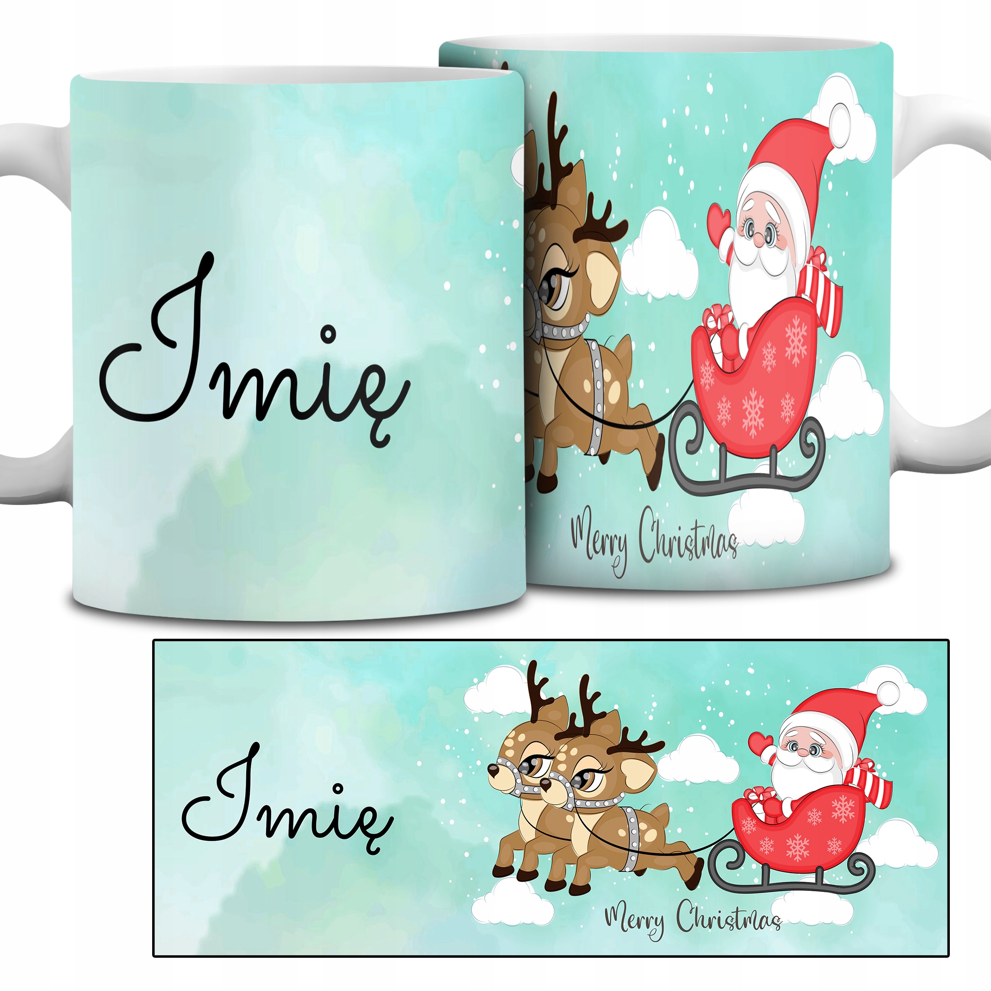 

Kubek Na Święta Mikołajki Imię