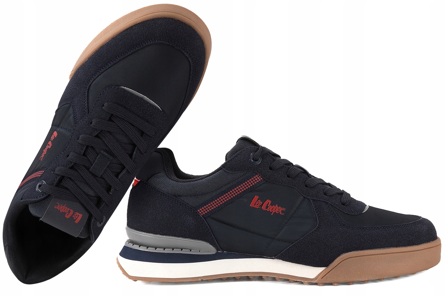 Lee Cooper LCW-26-03-4119M SPORTovní boty tenisky polobotky pánské 45 Námořnická Modrá