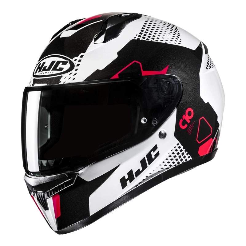 Motocyklová prilba Hjc C10 Aspa White/black biela čierna Darčeky