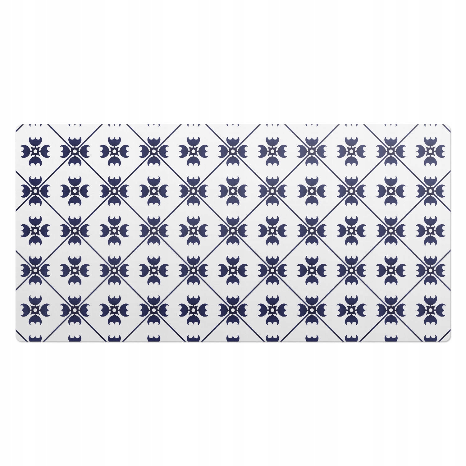 Podložka pod počítačové vybavení Klasické geometrické retro motivy 100x50 cm