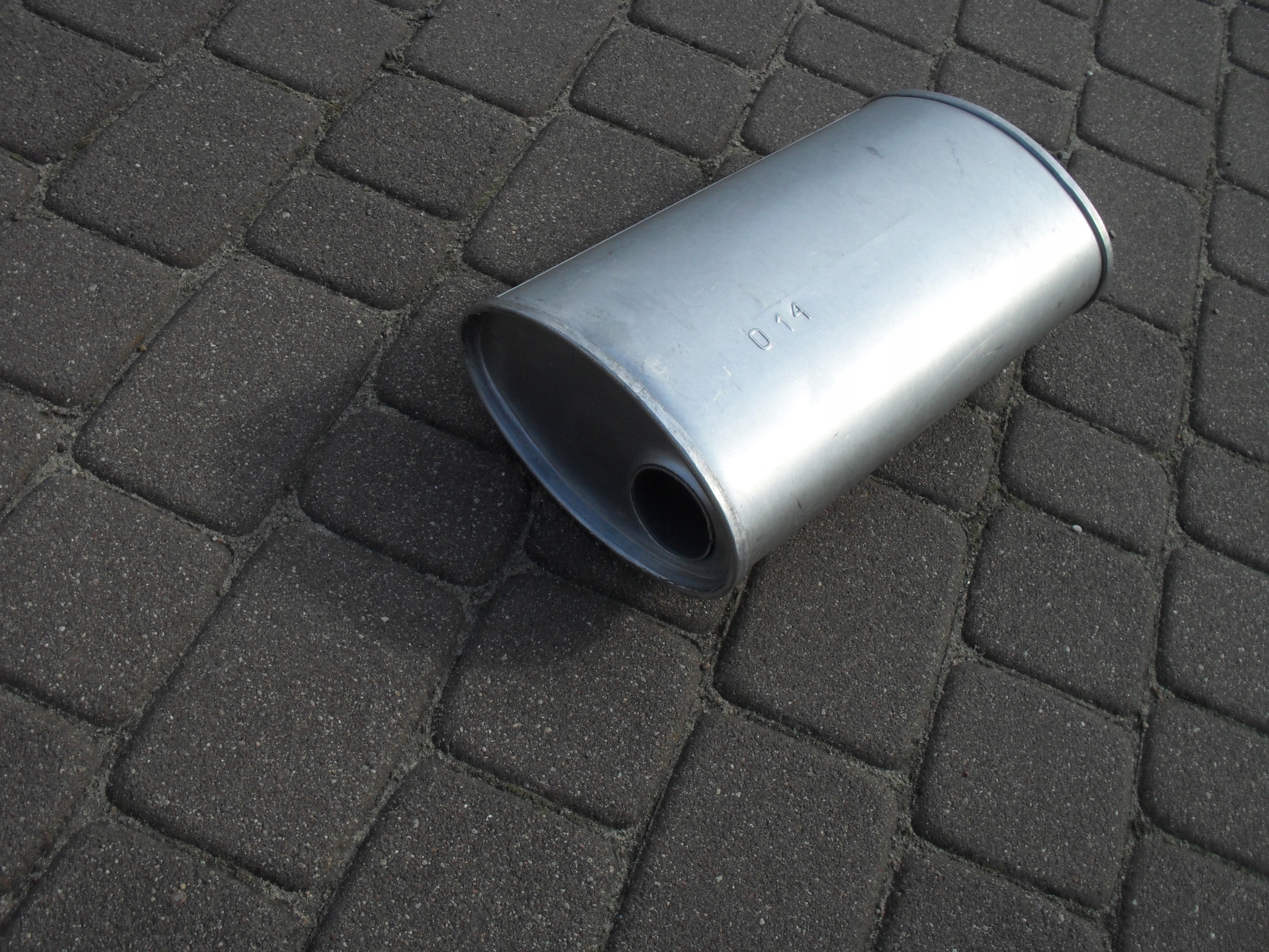 Tłumik płaski montażowy uniwersalny rura fi 50 mm Producent części Inny