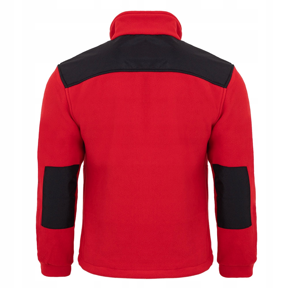 

Bluza polar Męski 340g Gruba Red/Black Xs