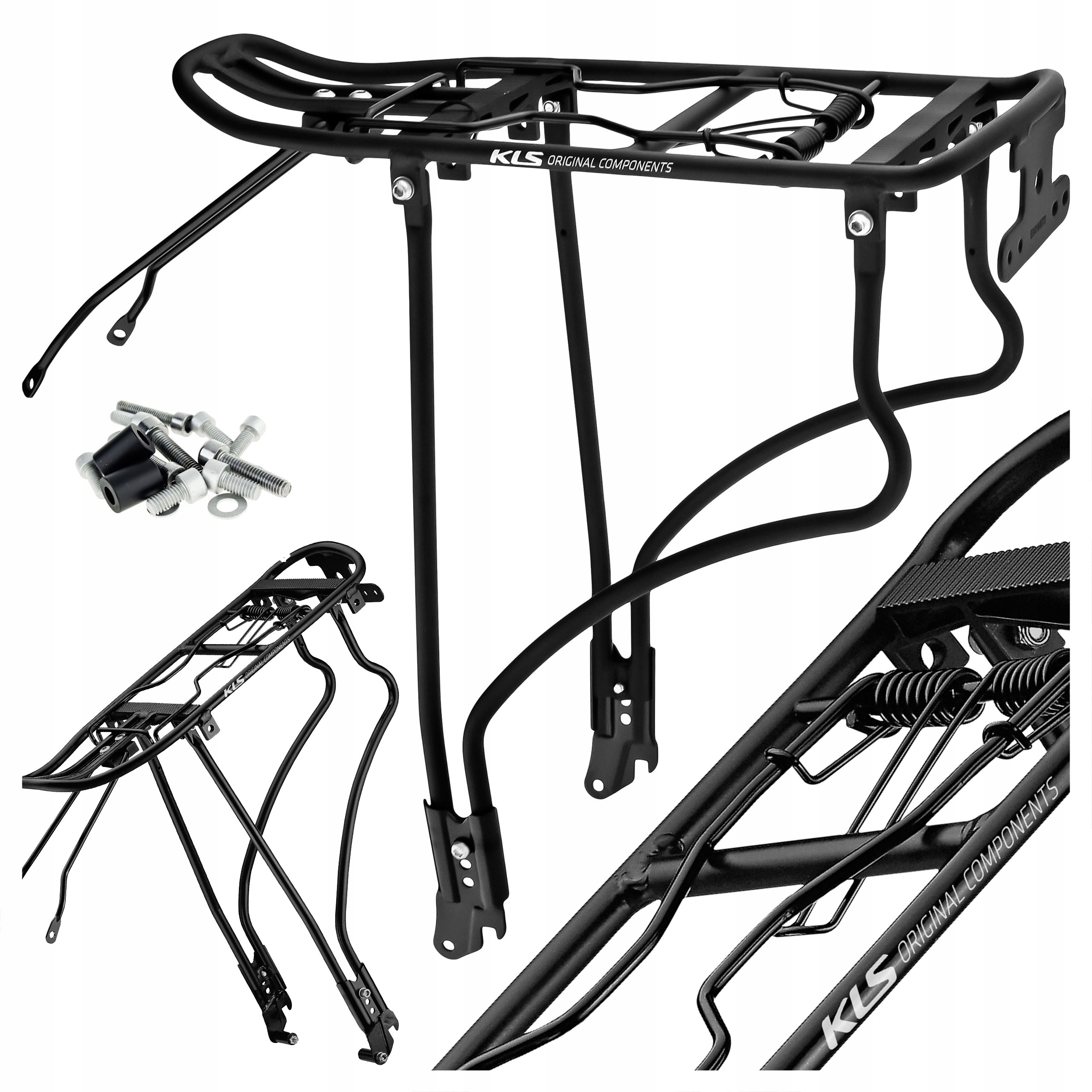 Bagażnik Rowerowy Kellys Convoy Pod Hamulce Tarczowe Aluminiowy 26-29''