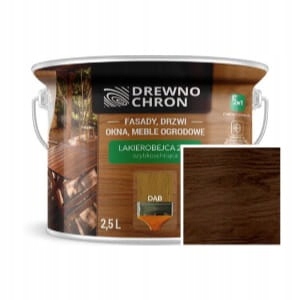 Lakierobejca 2W1 Palisander Ciemny 2,5L Drewnochron