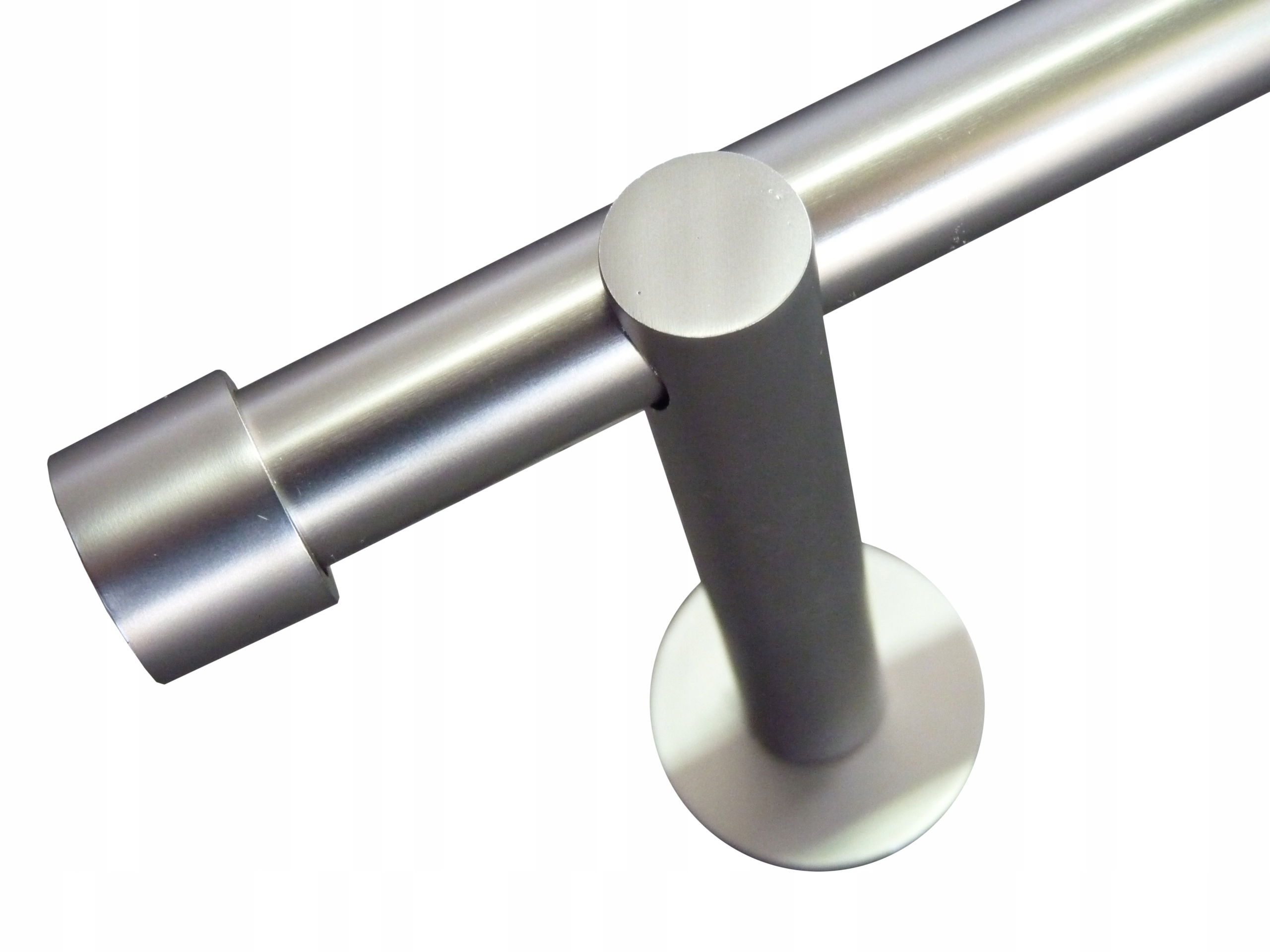 KARNISZ CZARNY MAT GRUBY SOLIDNY LUNA 25MM POJEDYNCZY 160CM Rodzaj karnisza pojedynczy