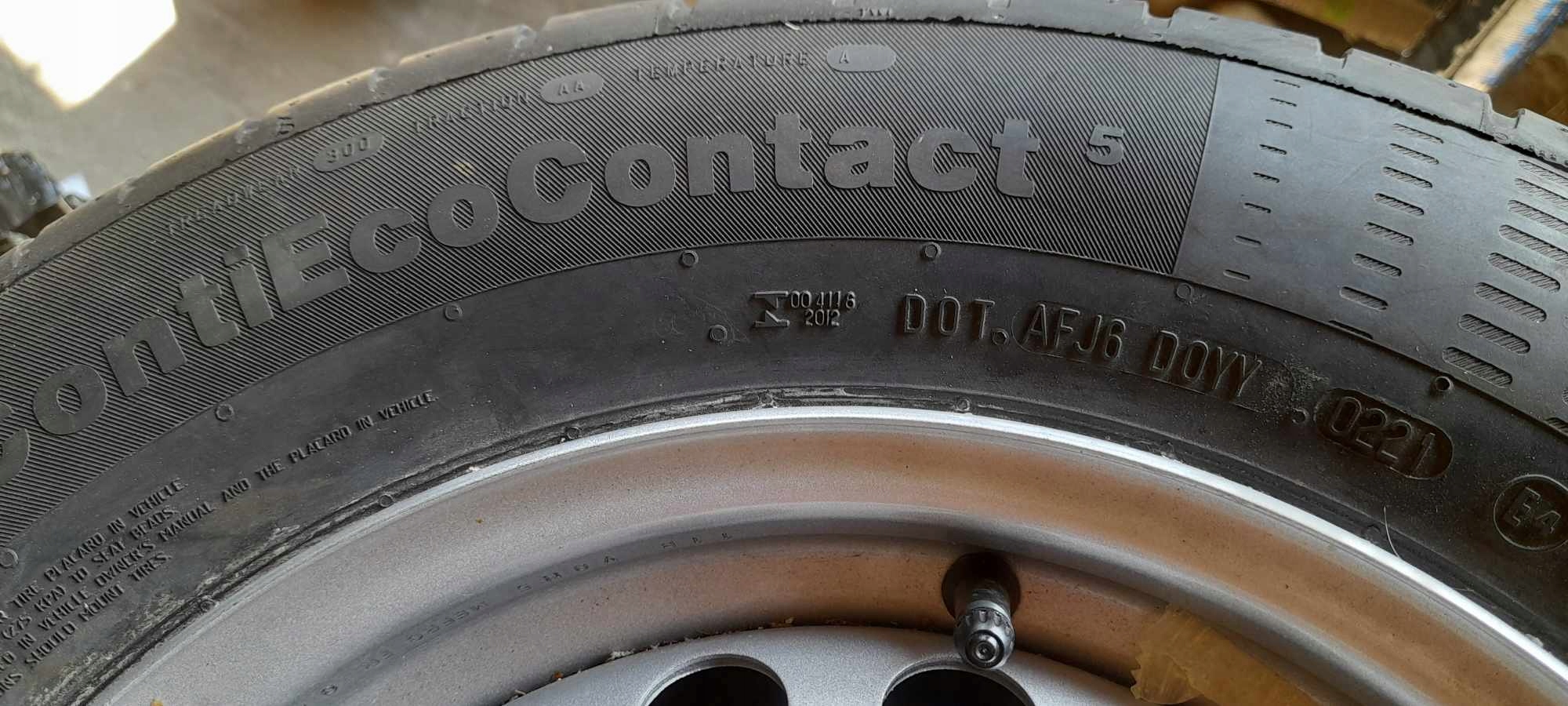CONTINENTAL CONTIECOCONTACT 5 185/70R14 88T