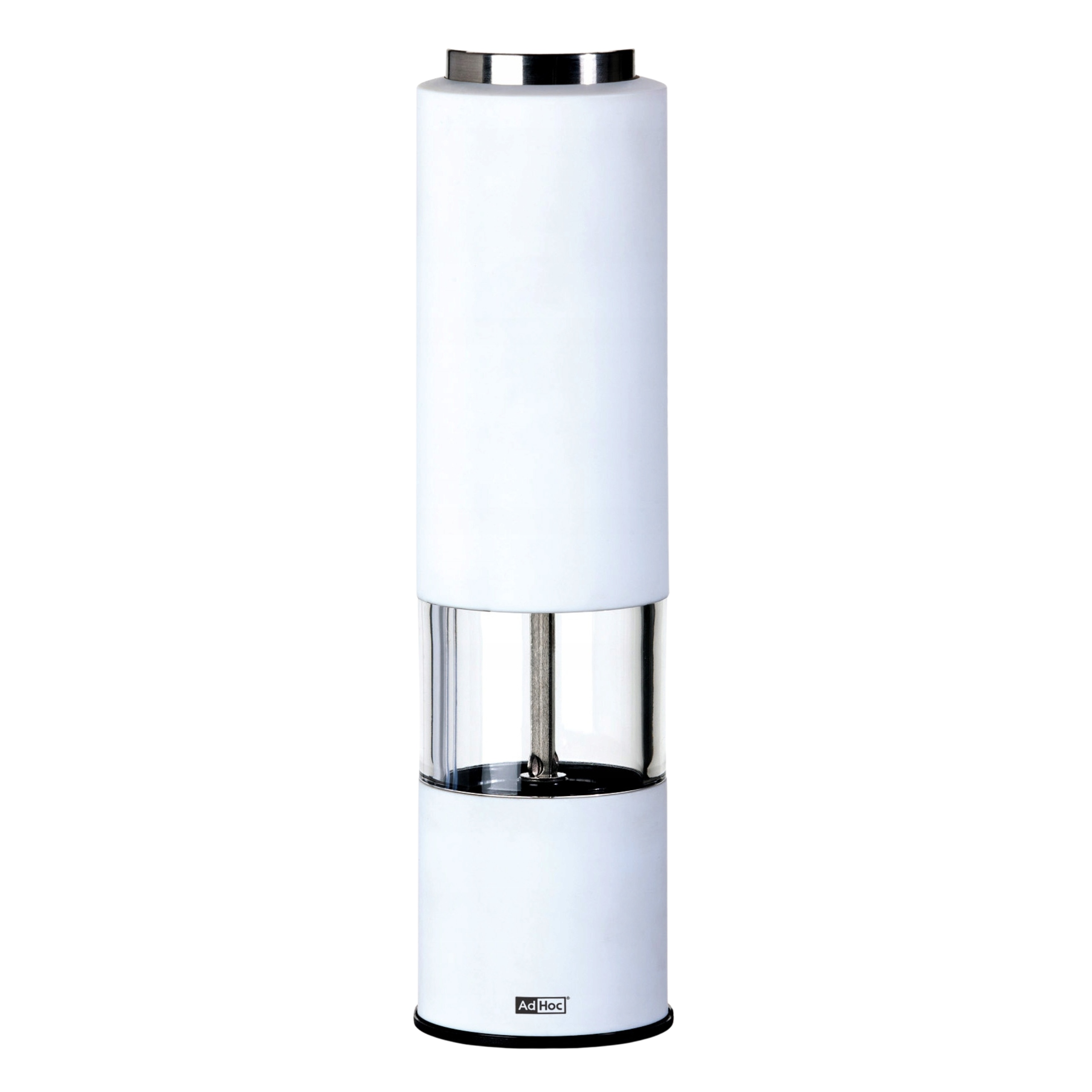 Elektryczny Młynek do Pieprzu i Soli AdHoc Tropica White Regulacja Mielenia