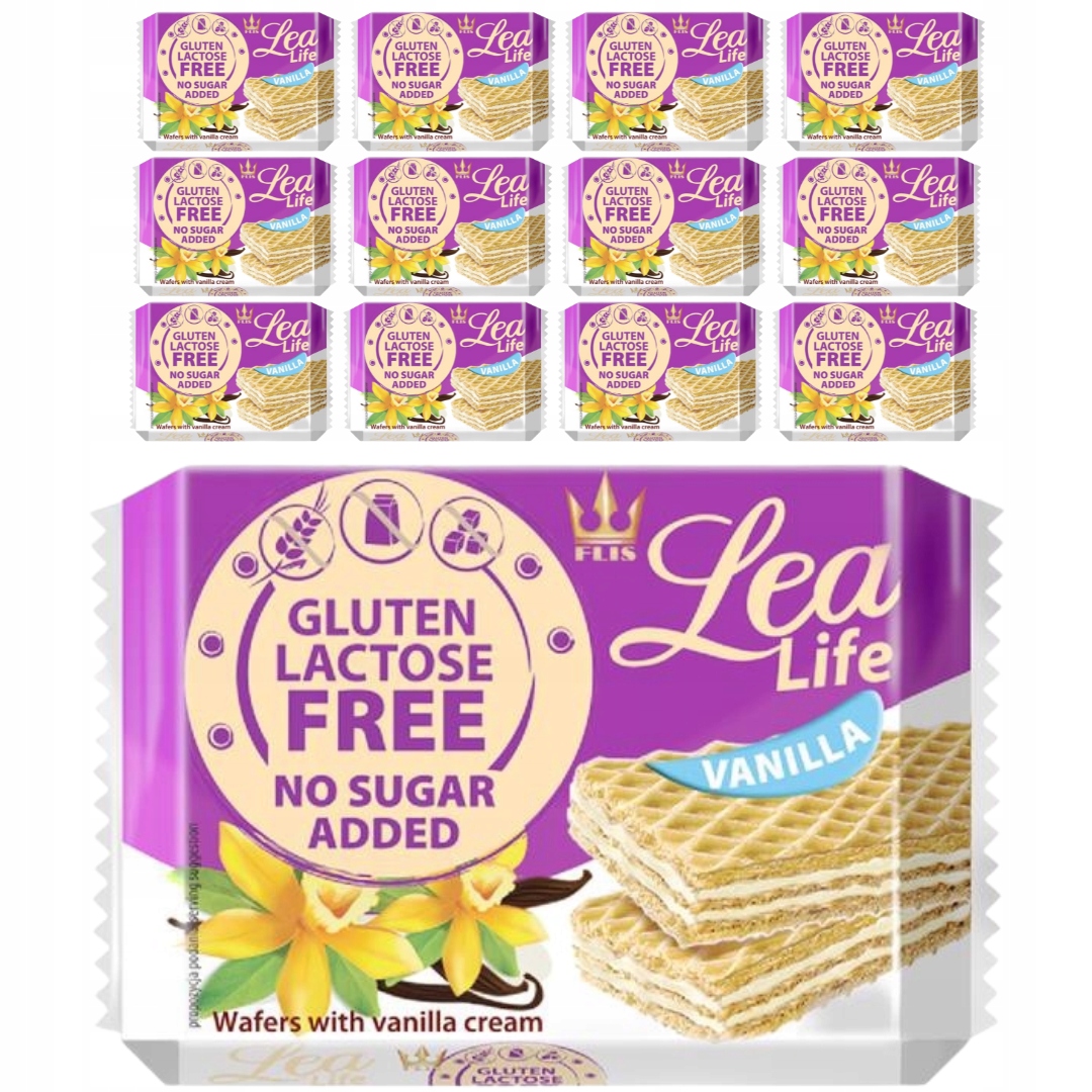 Levně Flis Lea Life Vanilkové 95 g x 12 kusů