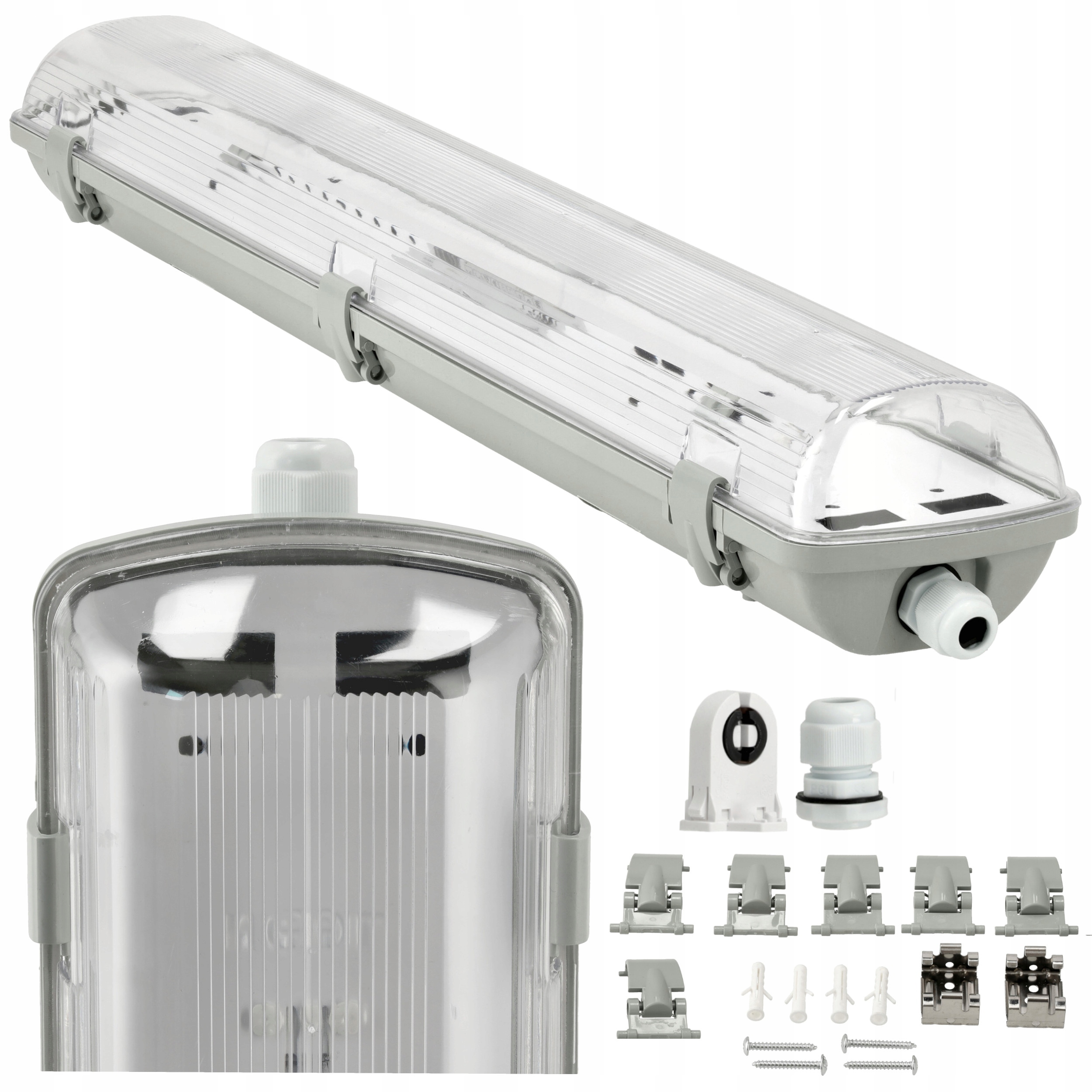 

Oprawa Hermetyczna 2x60cm Led Blacha Do Garażu