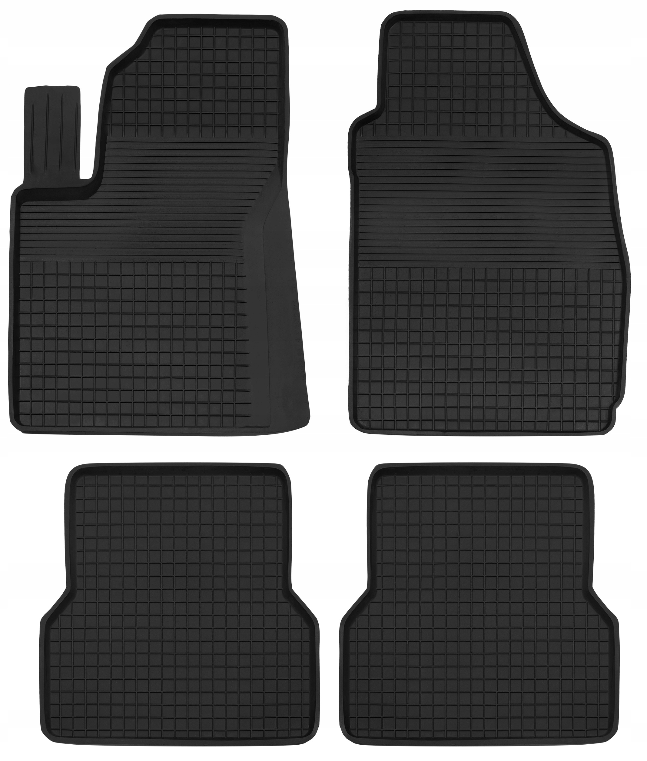 

Dywaniki gumowe korytka do Ford Ka 2 II 08-16