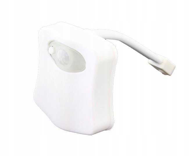 ZD68 LAMPKA LED RGB DO WC CZUJNIK RUCHU DO TOALETY WYGODA Moc 1 W
