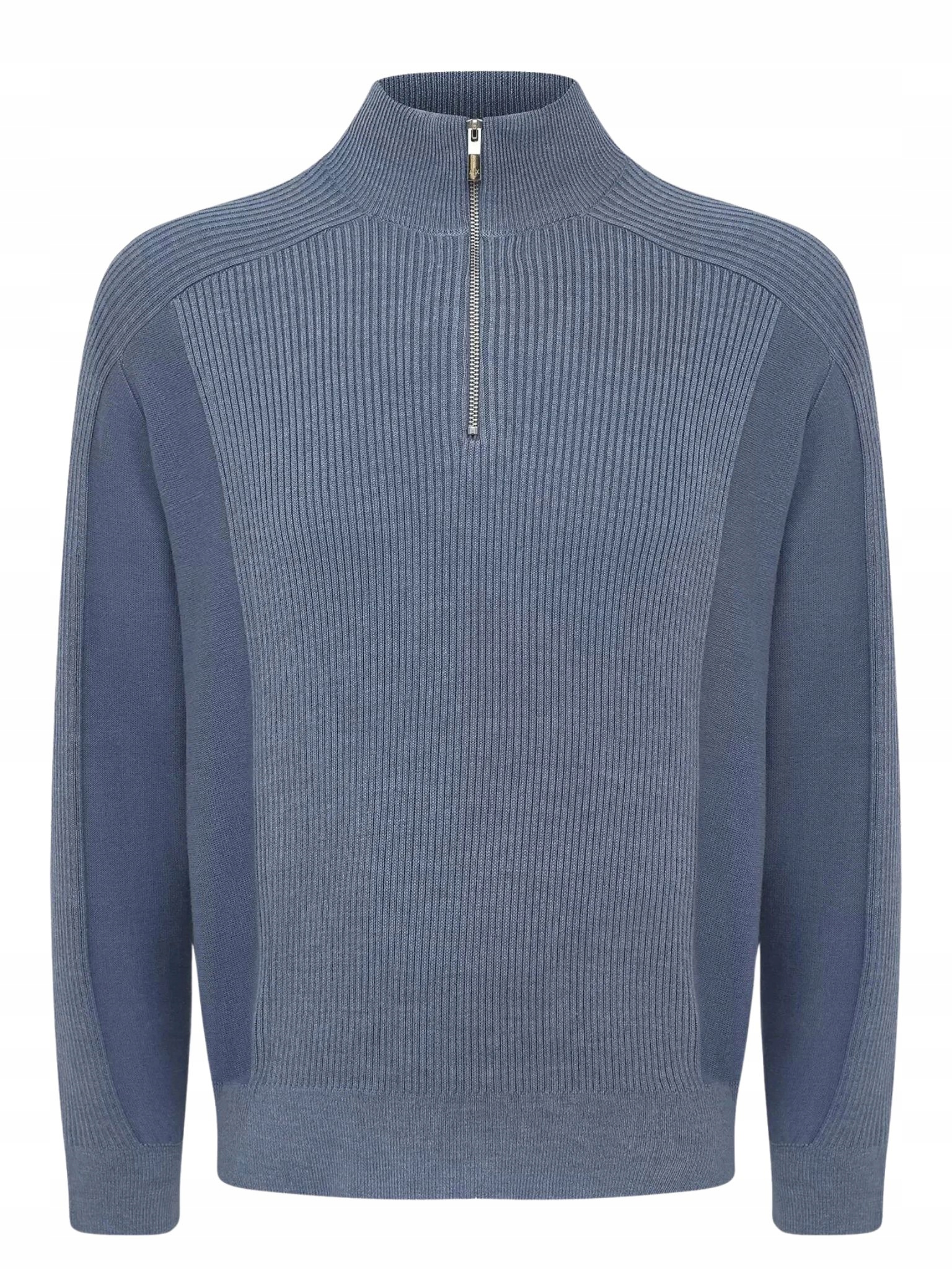 Pánský vlněný svetr Armani Exchange 6DZM6L ZM5BZ modrý XXL