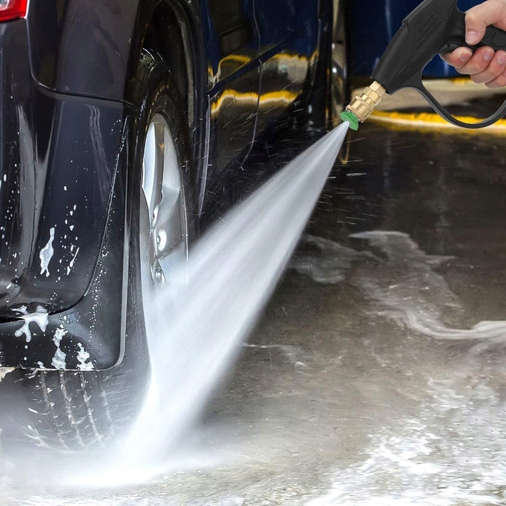 PIANOWNICA PISTOLET DO MYCIA SAMOCHODU BIAŁY+ 5 DYSZE Marka Bedee