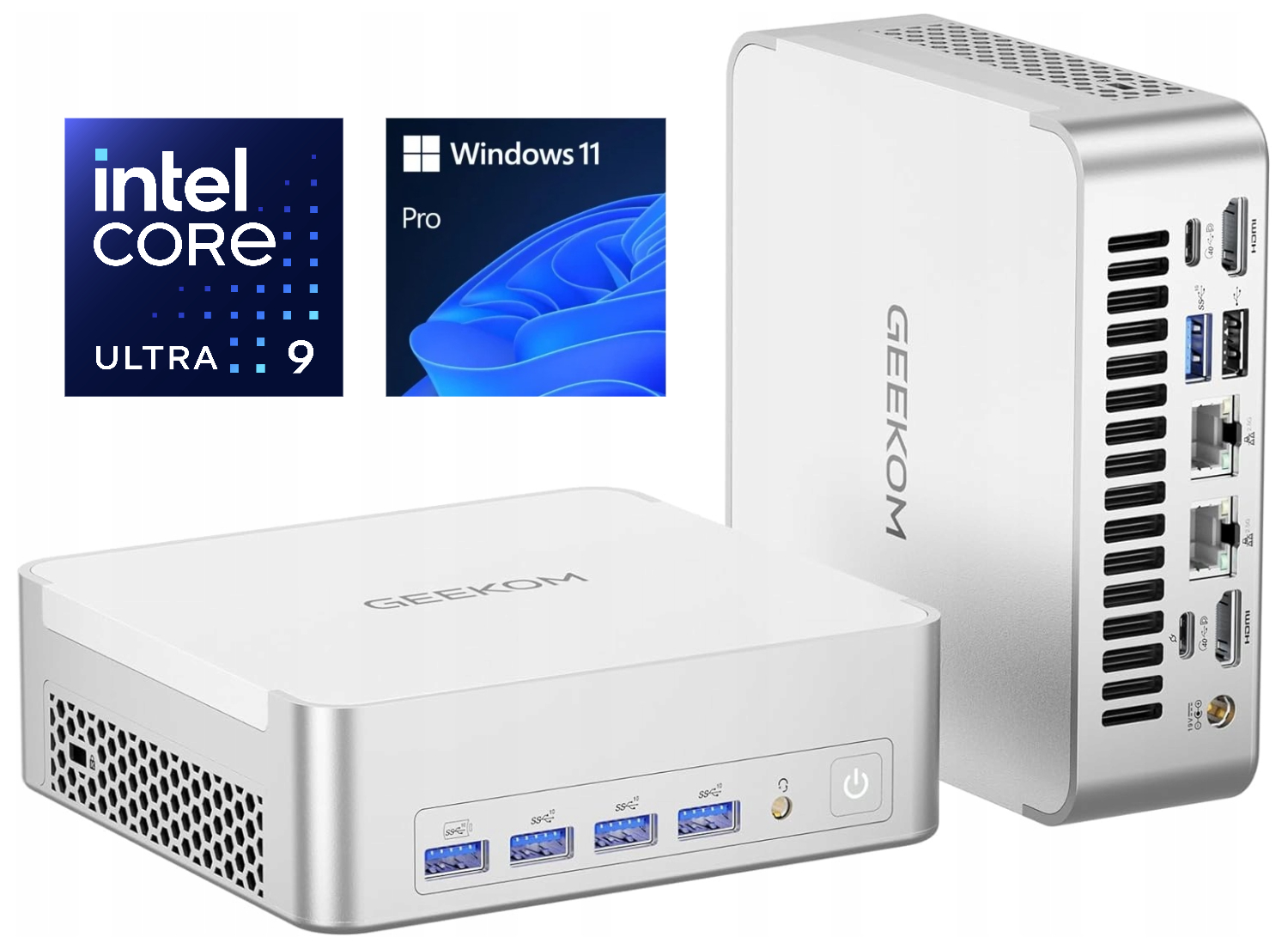 Mini Pc Geekom XT1-MEGA Intel U9-185H 32GB/1TB Ssd DDR5 Win11 Pro 2xLAN