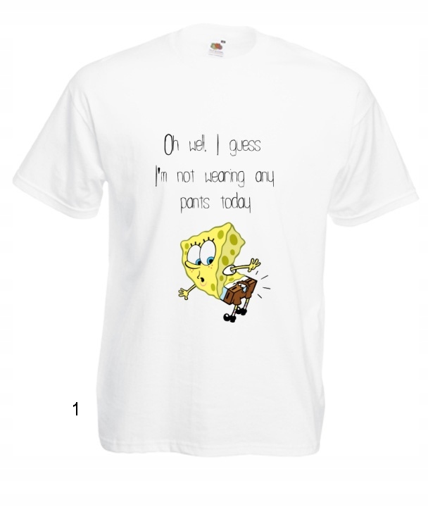 

Koszulki Kolorowe Sponge Bob Kanciastoporty Wzory