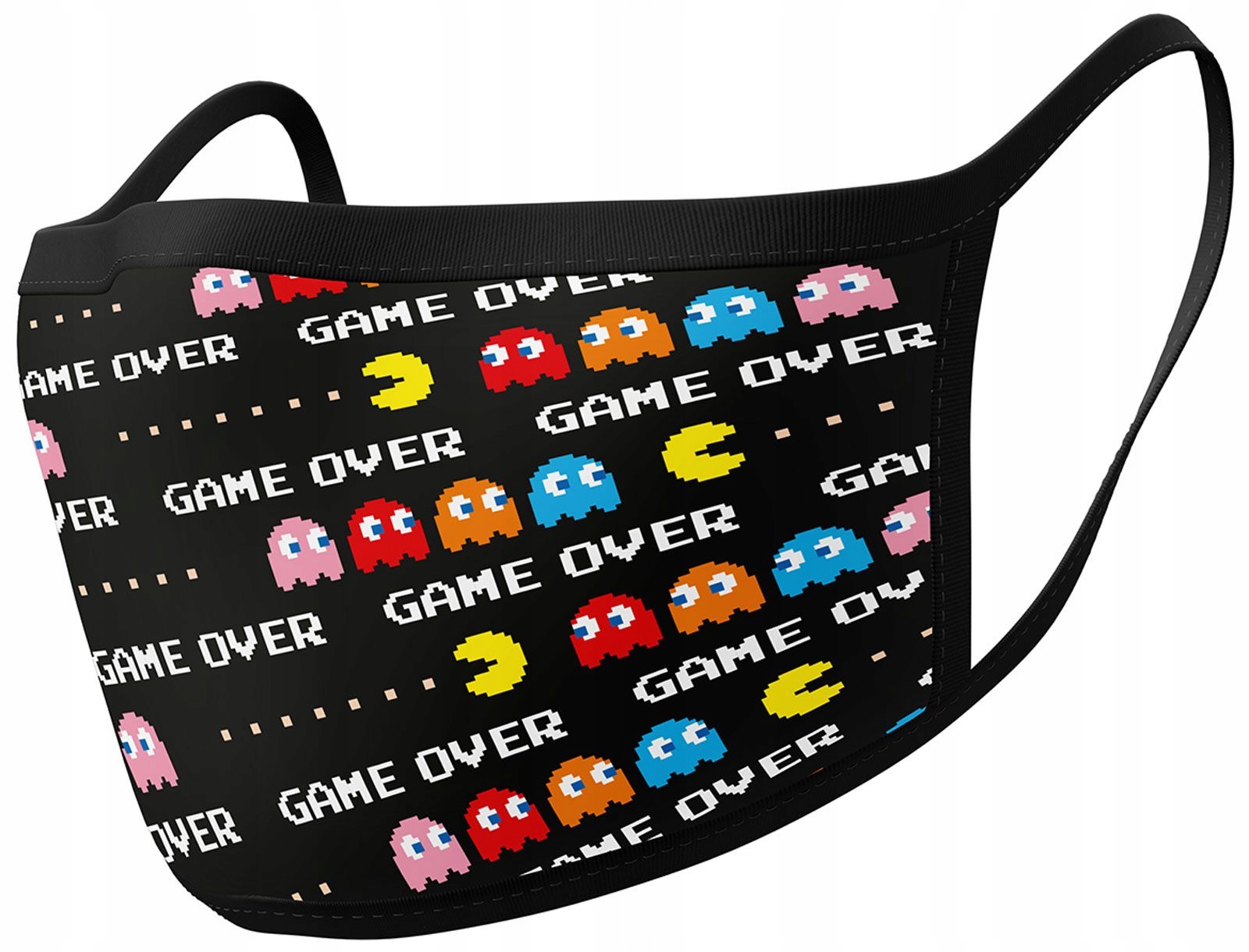 

Pac-Man Game Over Repeat bawełniane maseczki 2x