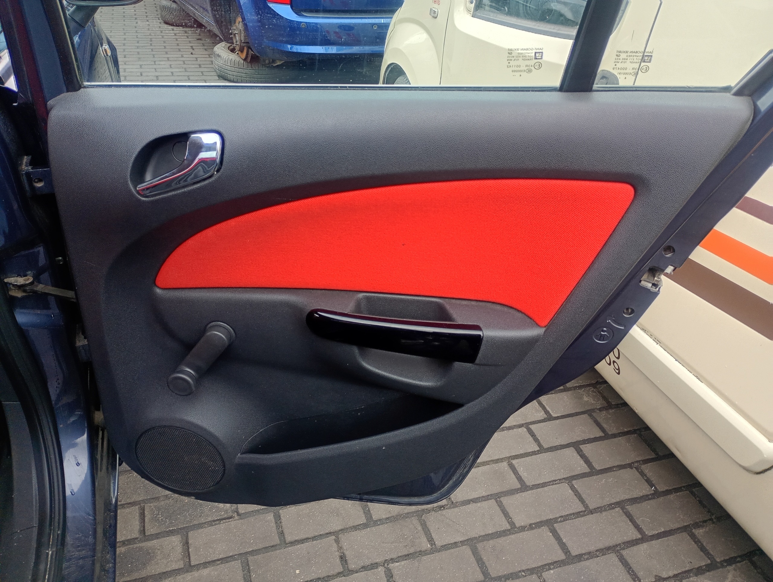 upholstery right side right rear part Opel Corsa D 06-10