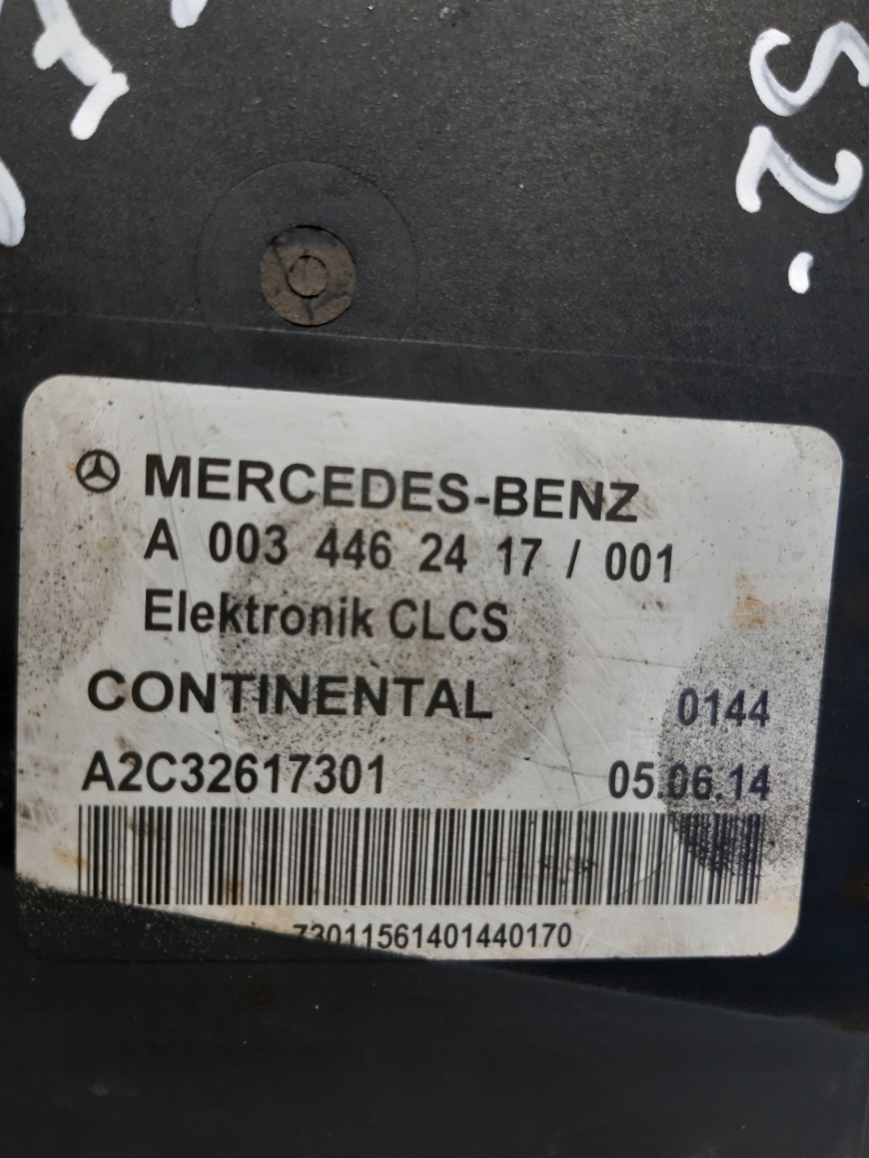 Centralina modulo airbag CLCS MERCEDES ACTROS MP4 A0034462417