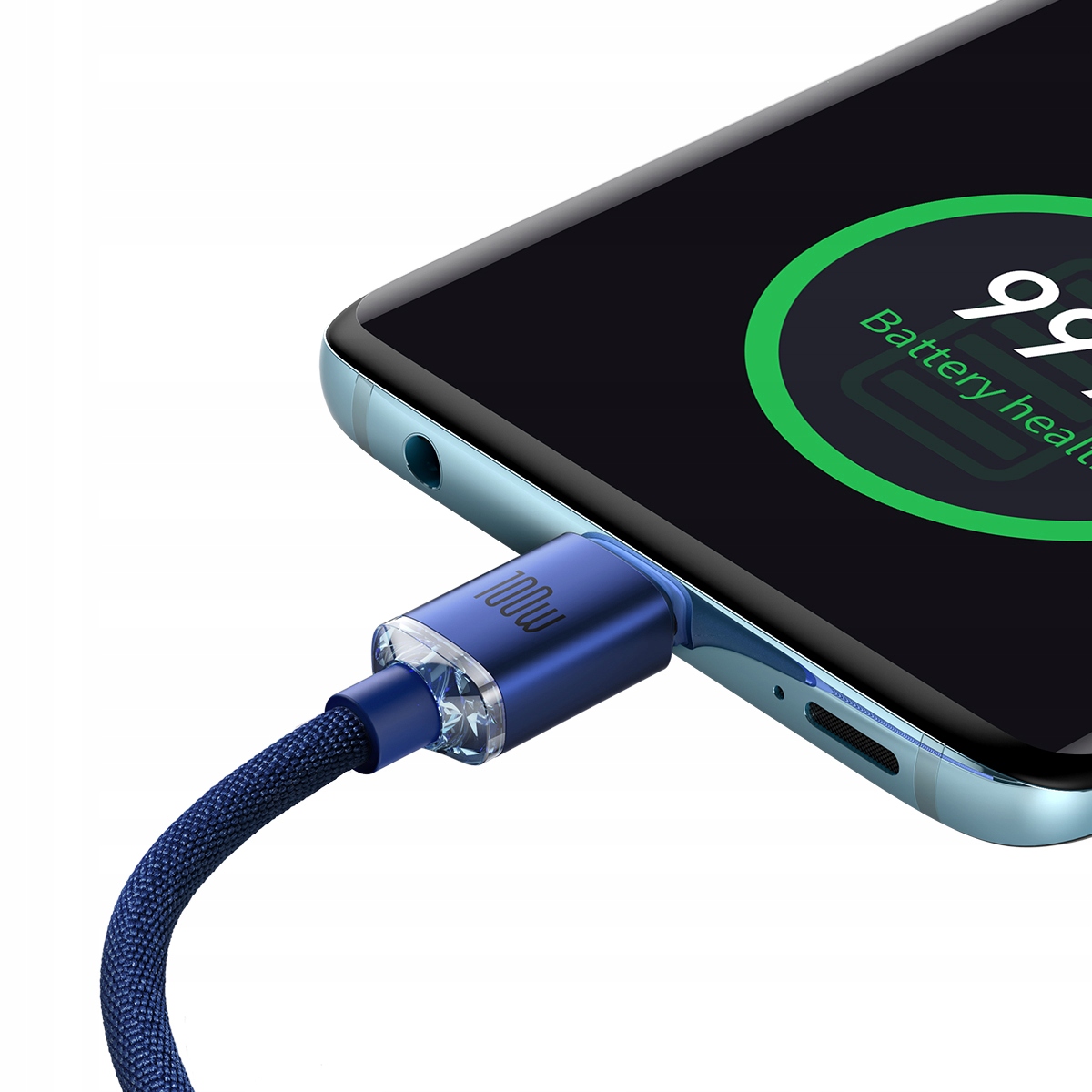 BASEUS MOCNY KABEL USB-C SZYBKIE ŁADOWANIE PRZEWÓD TYP-C PD 100W QC 5A 2M Zgodność ze standardem Quick Charge 1.0 Quick Charge 2.0 Quick Charge 3.0 Quick Charge 4.0
