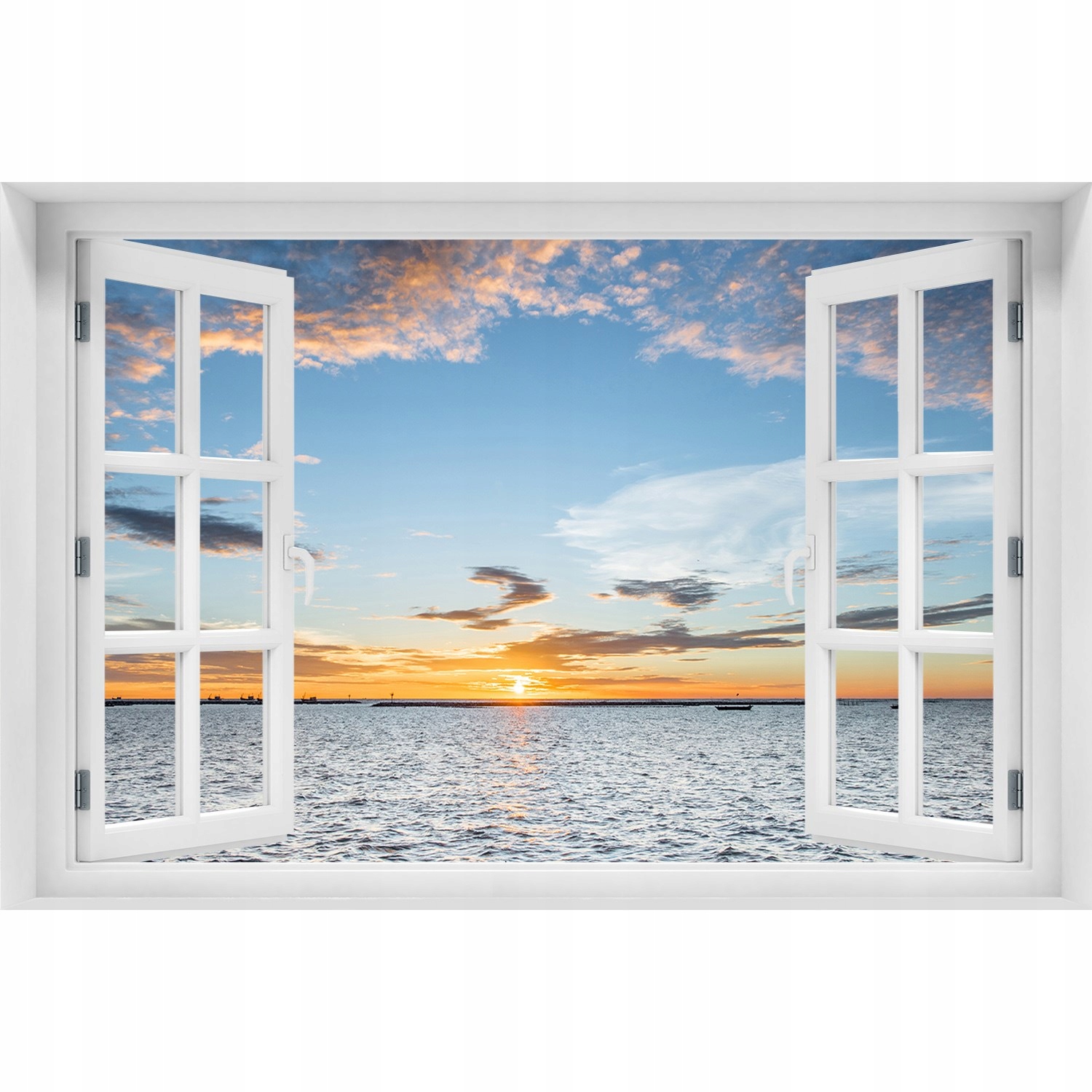 

Fototapeta Naklejka na ścianę Zmierzch nad morzem