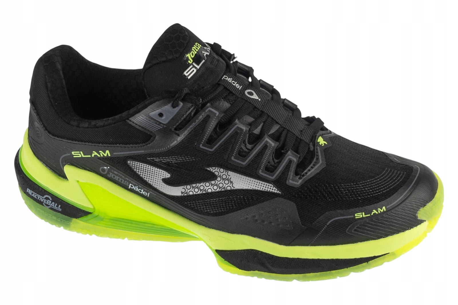 Joma Slam Men 2601 [45,5] Pánské boty do padlí, černé
