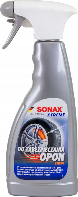 SONAX Xtreme do pielęgnacji zabezpieczania opon gumy Matowy 500ml