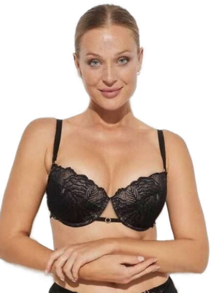 Kinga Push-up Podprsenka PU-1131 Luna Černá 80E