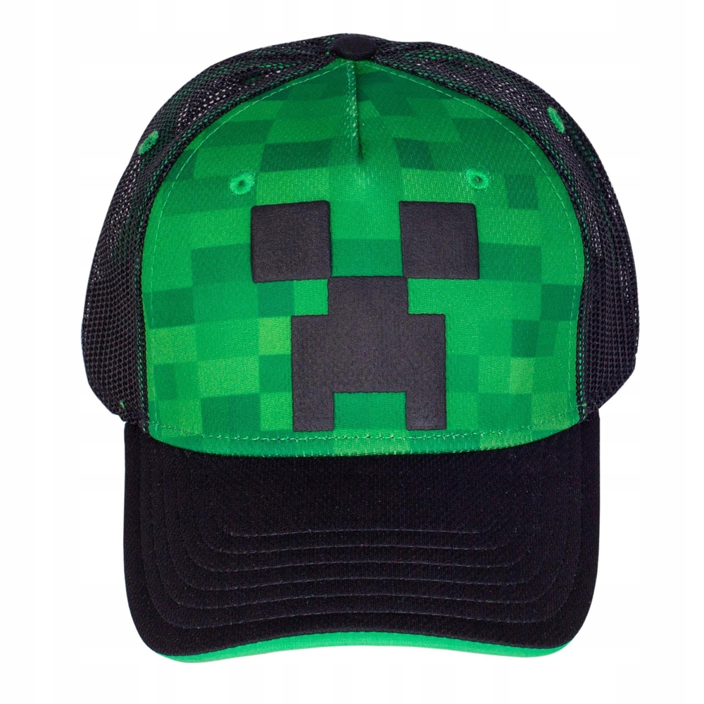 

Czapka z daszkiem Astra Minecraft Creeper z siatką