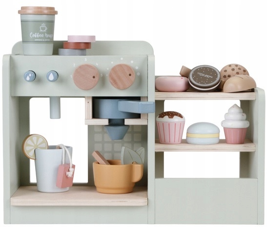 

Little Dutch Drewniana Kawiarenka Z Akcesoriami