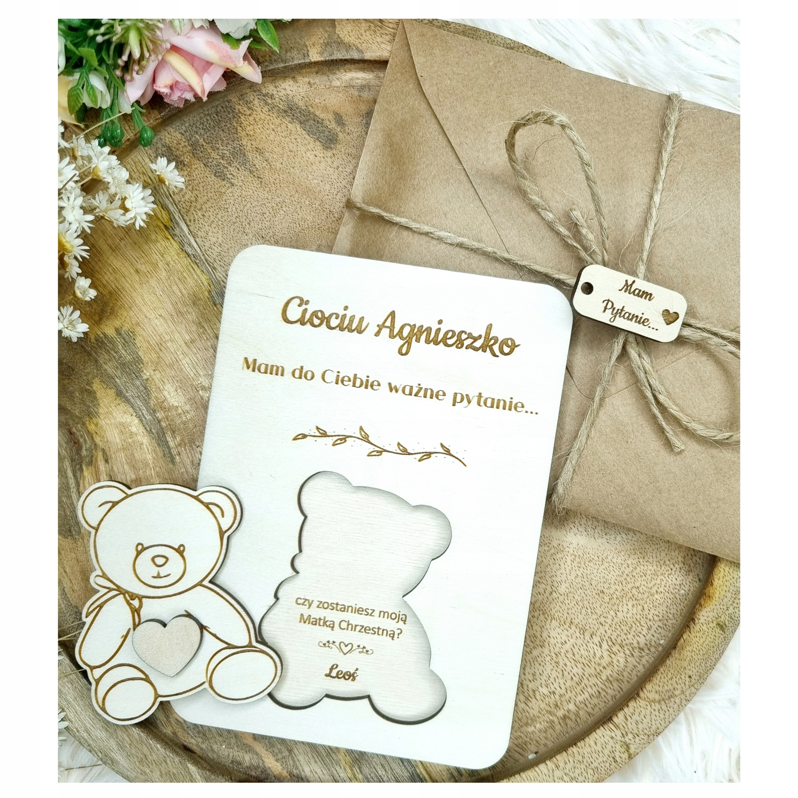 Czy zostaniesz moją chrzestną mamą pytanie prośba Marka inna