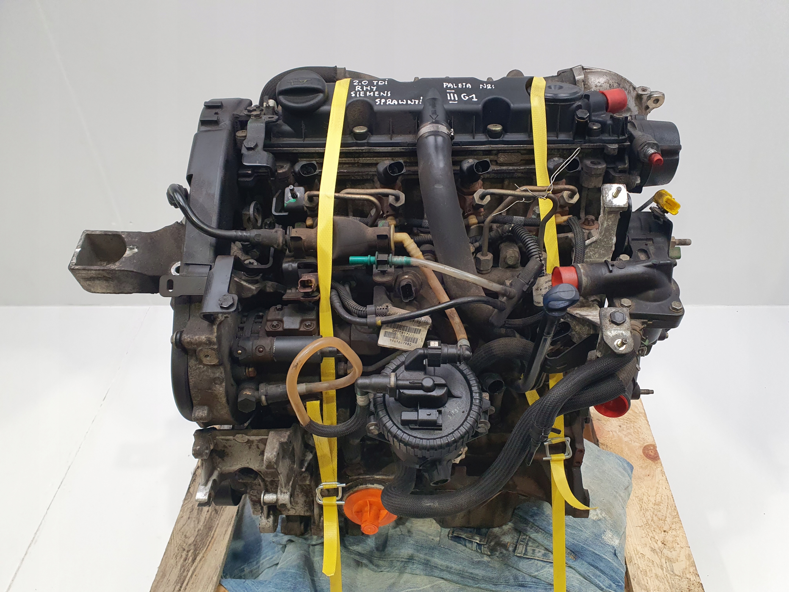 Двигатель rhy peugeot PARTNER II 2.0 90KM siemens