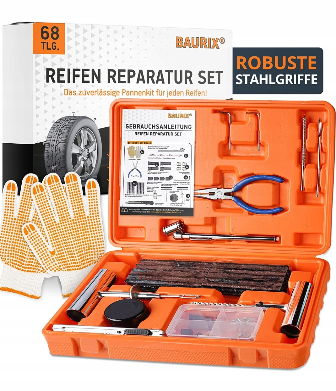 Комплект для ремонта колесных шин для ремонта шин