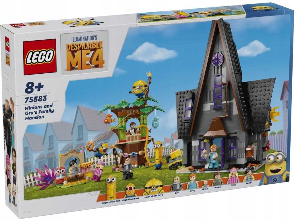 75583 Lego Minionki Rodzinna rezydencja Gru i minionków