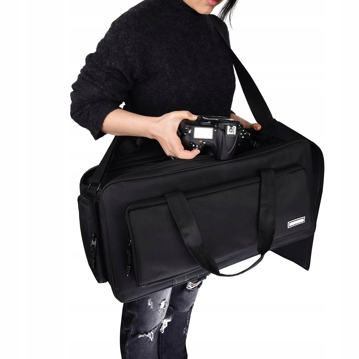 BODYGUARD Torba Na Aparat I Kamerę Duża Z Regulowanymi Przegrodami — miniatura 6