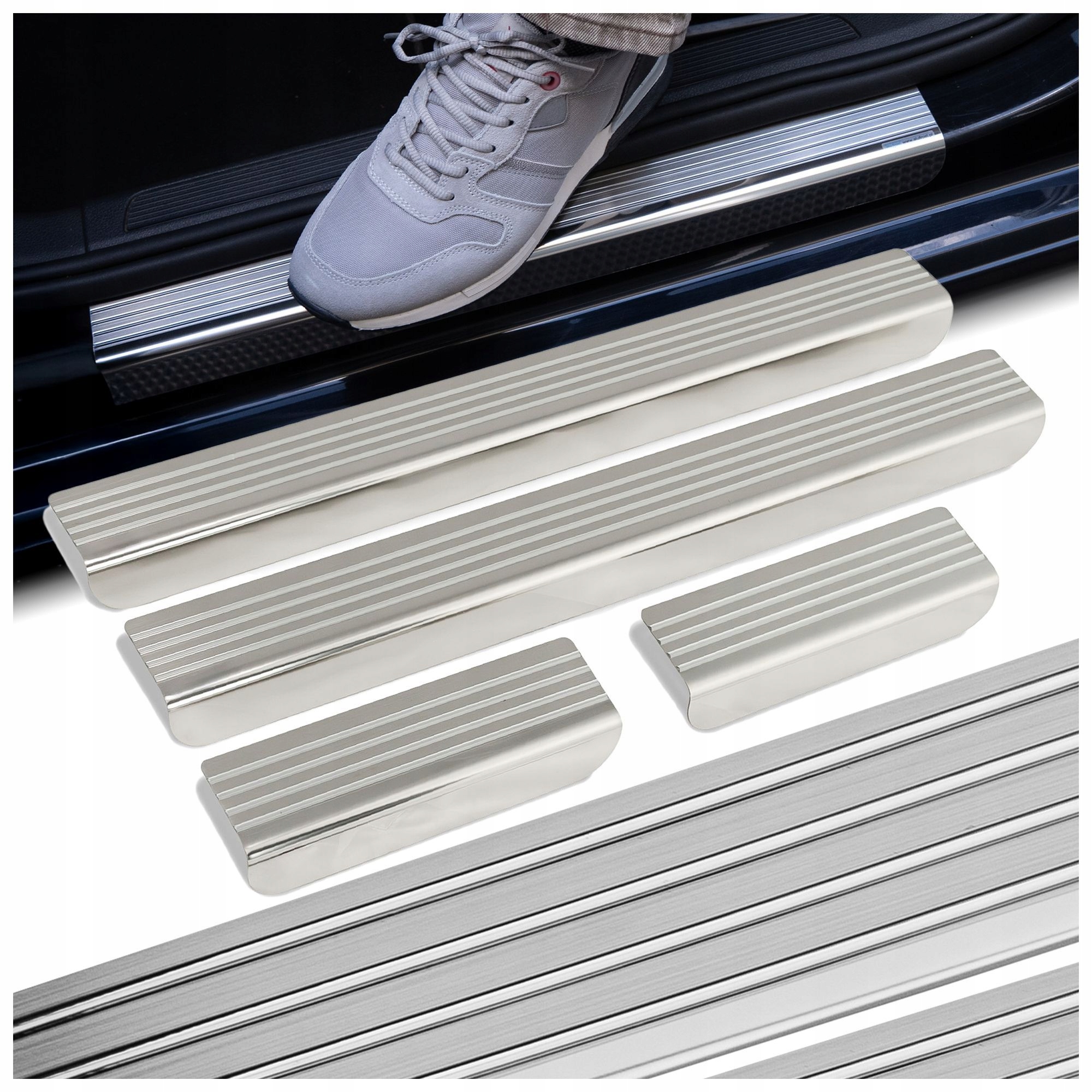 Ochranné kryty prahů prahových lišt pro Vw Amarok I 2H 2010-2020