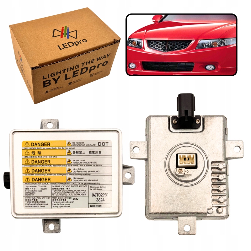 Modul Měnič Napětí světel Xenon pro Honda Mazda Mitsubishi Acura X6T02981