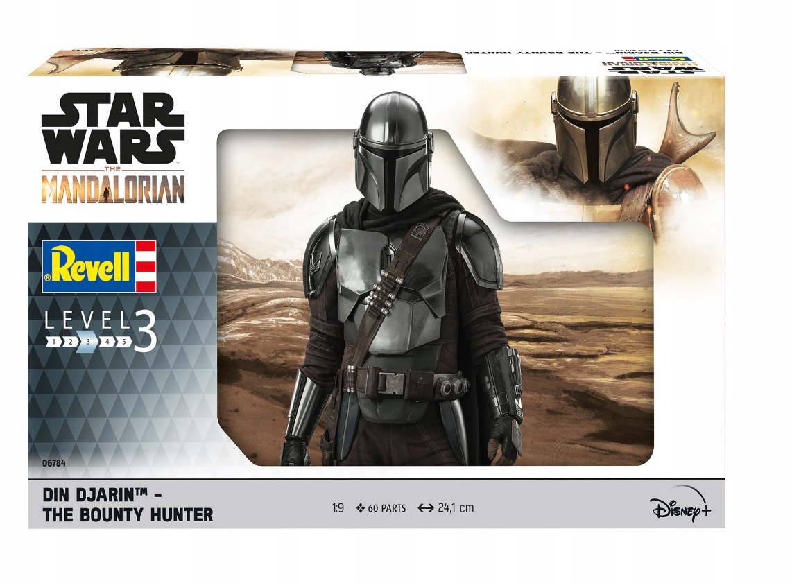 Revell 06784, Star War The Mandalorian, měřítko 1/9