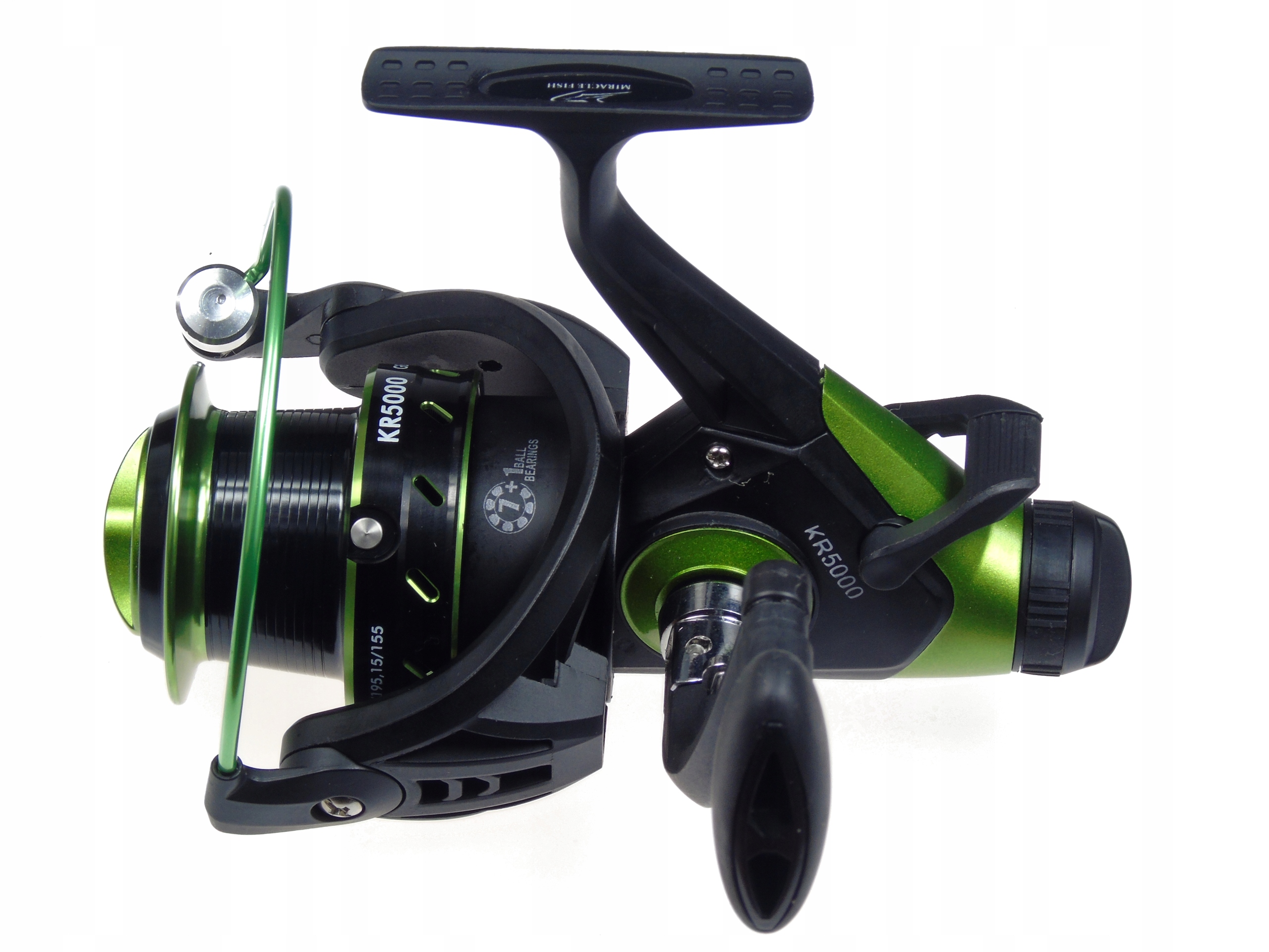 Naviják Kr 5000 volný chod Feeder 7 1 ložisko Green Runner Kaprový kapr