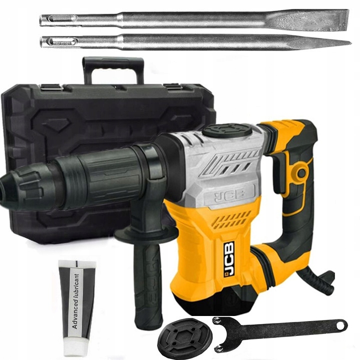 Demoliční Kladivo Sds Max 2 Dláta Kufr Jcb DH1300 15J 1300 W