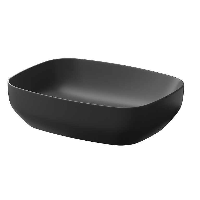 Umývadlo na dosku Larga Rectangular antracit matné (50X38) (K677-013) /po/