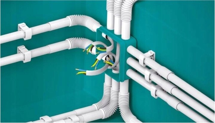 RURA ELEKTROINSTALACYJNA GLĄDKA KIELICH RLM-25 KIELICHOWANA - 15szt 30m Marka AKS Zielonka