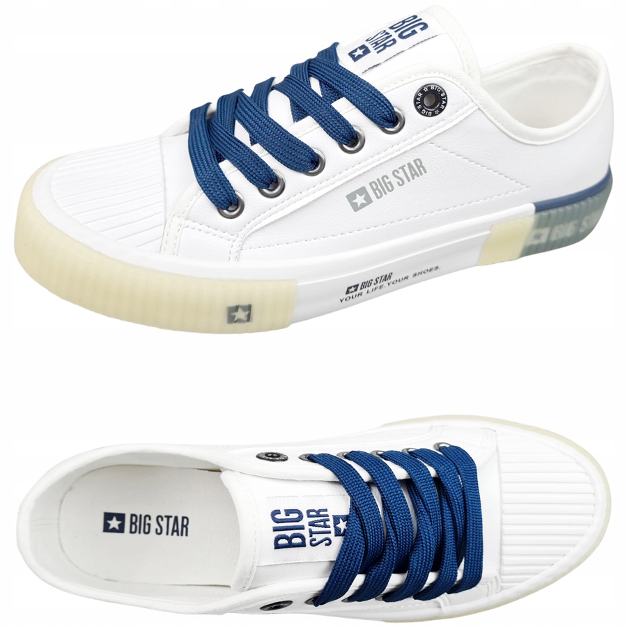 

Buty Big Star trampki damskie białe II274132 38