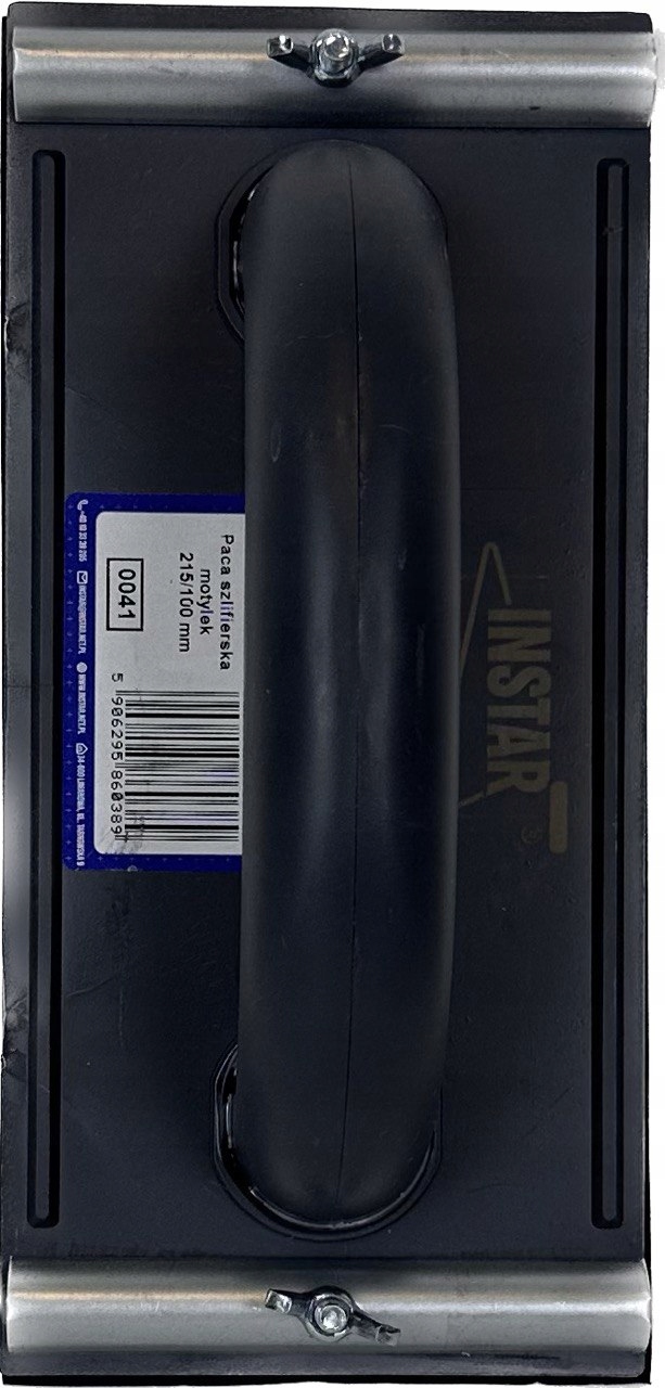 Paca szlifierska PCV z motylkami 215x100mm do papieru ściernego INSTAR 041 Typ paca